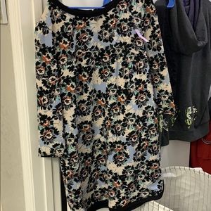 Flower mini dress